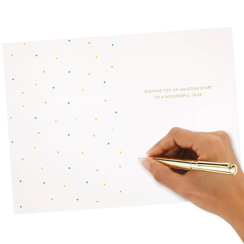 Hallmark Signature Birthday Card (Wonderful Year)
