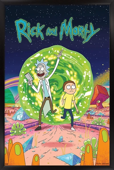 Rick And Morty - Cover Wall Poster