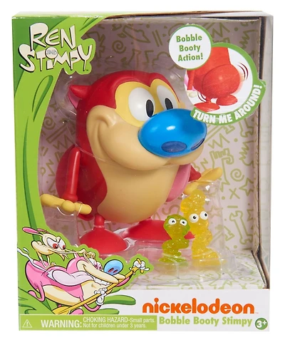 Nick des Années 90 - Rugrats - Figurine en Vinyle de 15 cm (6 pouces) - Stimpy