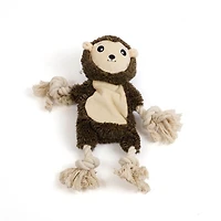 One Paw, Hedgehog Rope Dog Toy with Squeaker and Durable Stitching, One Paw Hedgehog Rope Toy