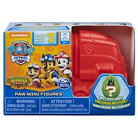 PAW Patrol, Mini-figurine Dino Rescue à collectionner dans une boîte surprise et dinosaure mystère (plusieurs modèles disponibles)
