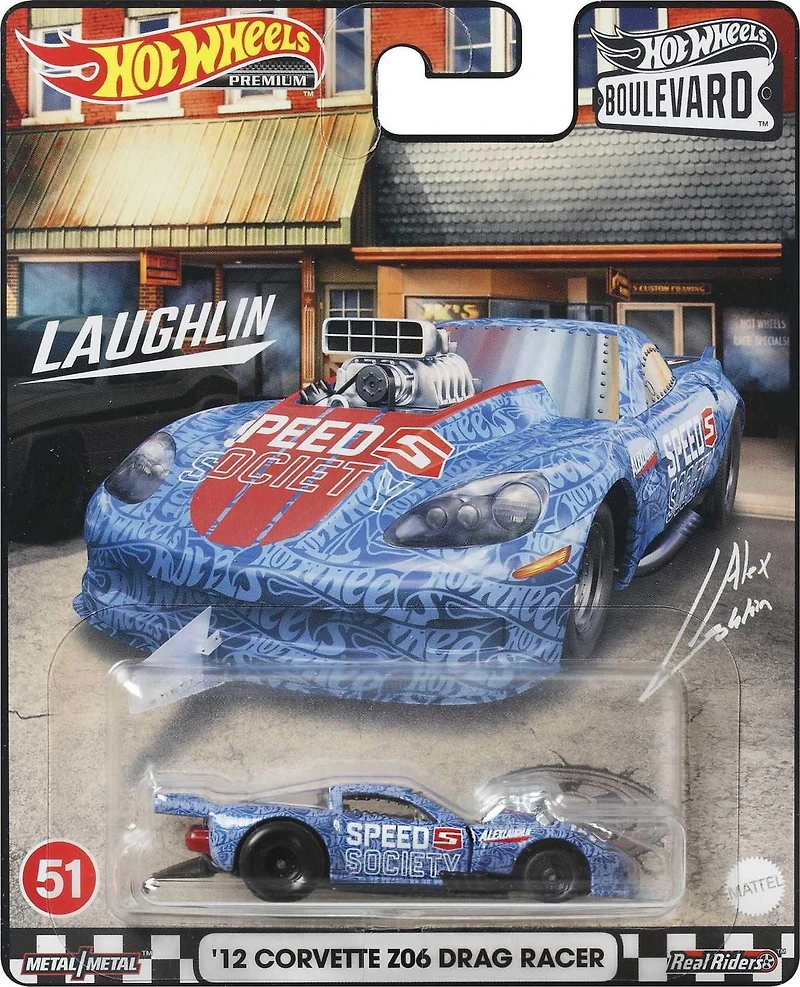 Hot Wheels 12 Corvette Z06