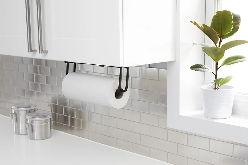 Squire Multi-Use Paper Towel Holder Black