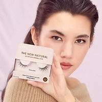 KISS The New Natural, False Eyelashes, Glowy Skin, Single Pack, 1 Pair., False Eyelashes, Glowy