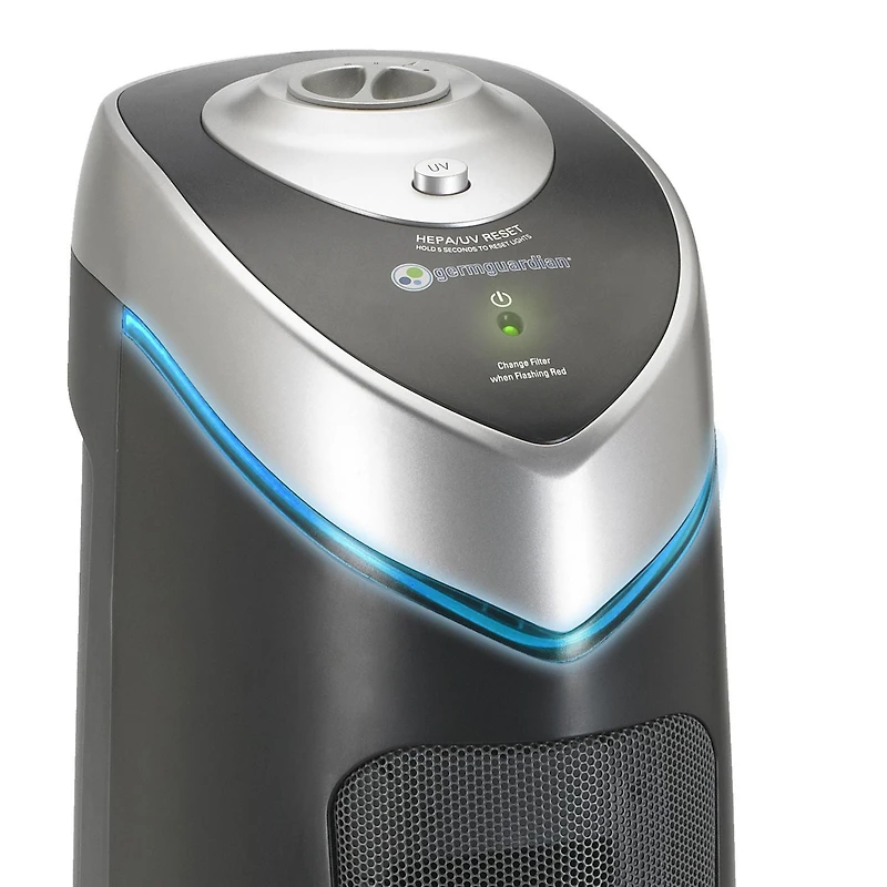 GermGuardian Air Purifier AC5000BCA 4-in-1 with True HEPA UV-C & Odour Reduction
