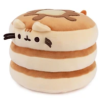 GUND, Pusheen the Cat , Peluche pile de pancakes Squisheen, Jouet en peluche pour les enfants à partir de 8 ans, marron, 15,2 cm