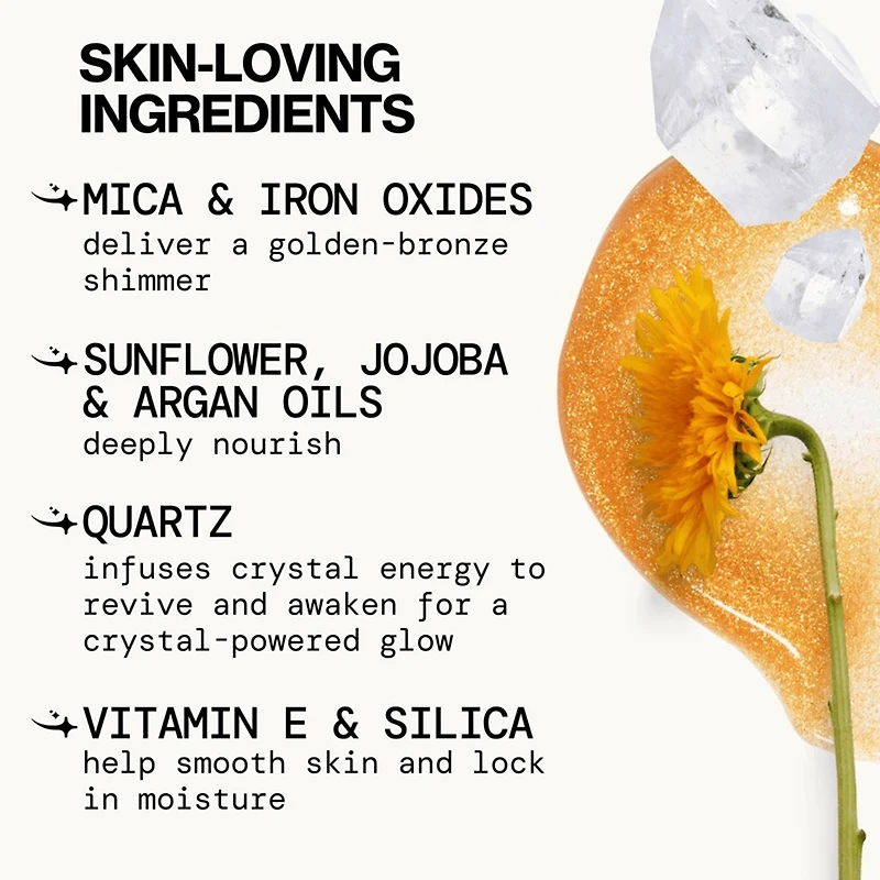 Pacifica - Crystal Bronze Shimmering Body Oil - 4 fl oz/120ml