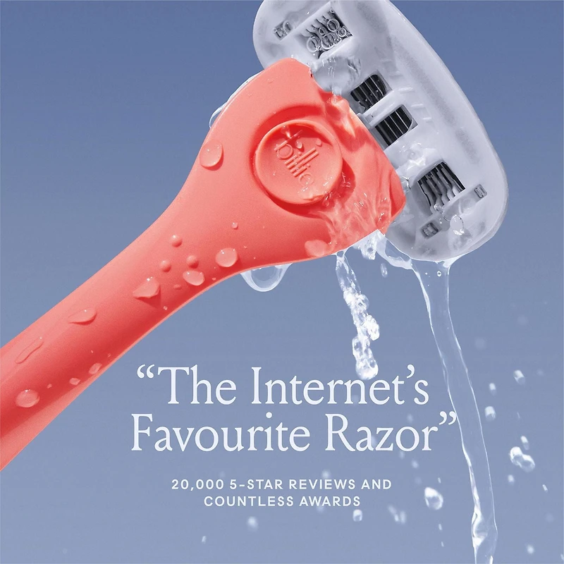 Trousse de départ de rasoir Billie pour femmes – Corail