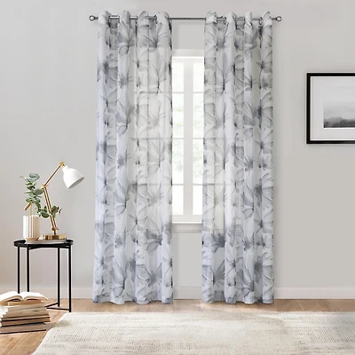 Oruro Light Filtering Grommet Indoor Curtain