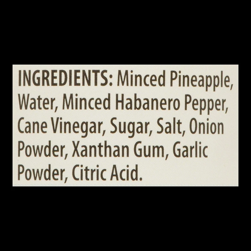 Cool Runnings Sauce aux Piments et Ananas