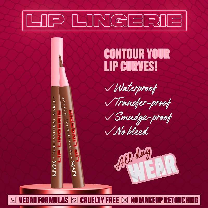 NYX Professional Makeup encre à lèvres teinté Lip Lingerie