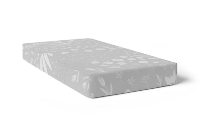 Kushies Crib sheet Breathable, 100% soft Cotton Percale Neutral Unisex for Baby boys and girls