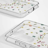 Ideal of Sweden Étui Clear Mid avec MagSafe Petite Floral pour Samsung Galaxy S25/Galaxy S24