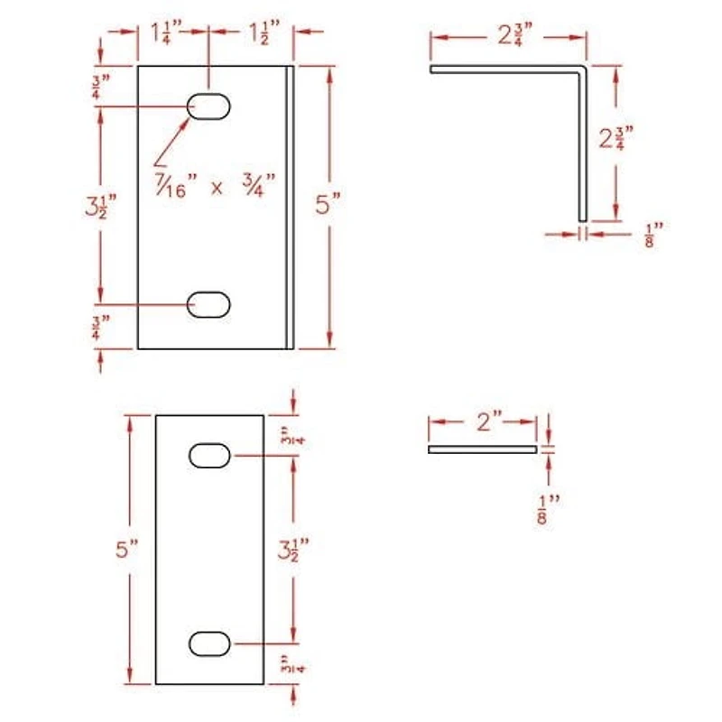 MULTINAUTIC Inside Joist Corner Dock Kit