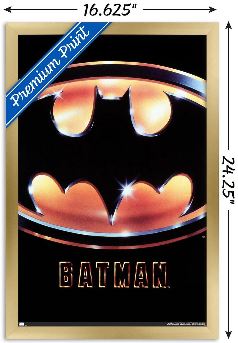 DC Comics Film Batman (1989) - Logo Une Feuille
