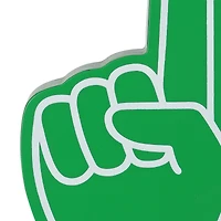 Way to Celebrate, 8inch Wood Grandpa Finger Sign, Green / Blue / White