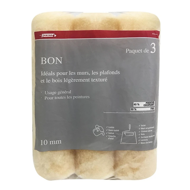 Rouleaux Good Pintar de 10 mm Paq. de 3