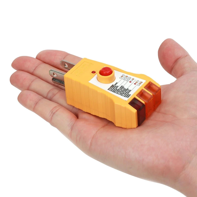 WorkPro Appareil de vérification de circuits à disjoncteur de fuite à la terre Détecteurs de tension CA