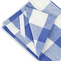 Fabstyles Country Check Cotton Set of 4 Kitchen Towel