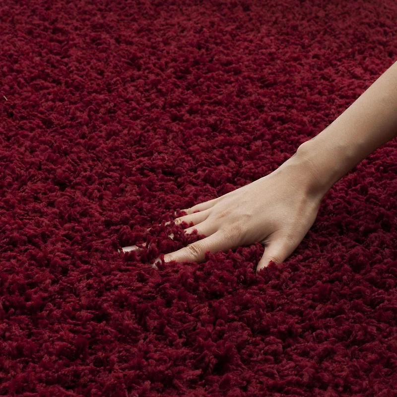 SAFAVIEH Athens Solid Plush Shag Area Rug