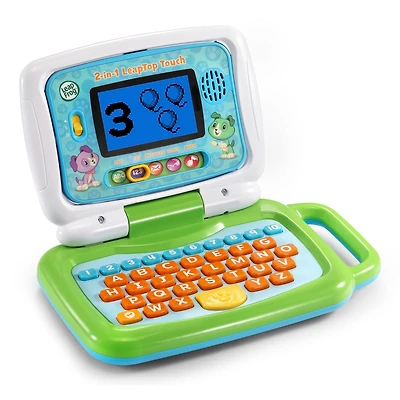 LeapFrog Ordi-tablette P'tit Genius Touch - Jouet éducatif pour tout-petits - Version anglaise 2+ Ans