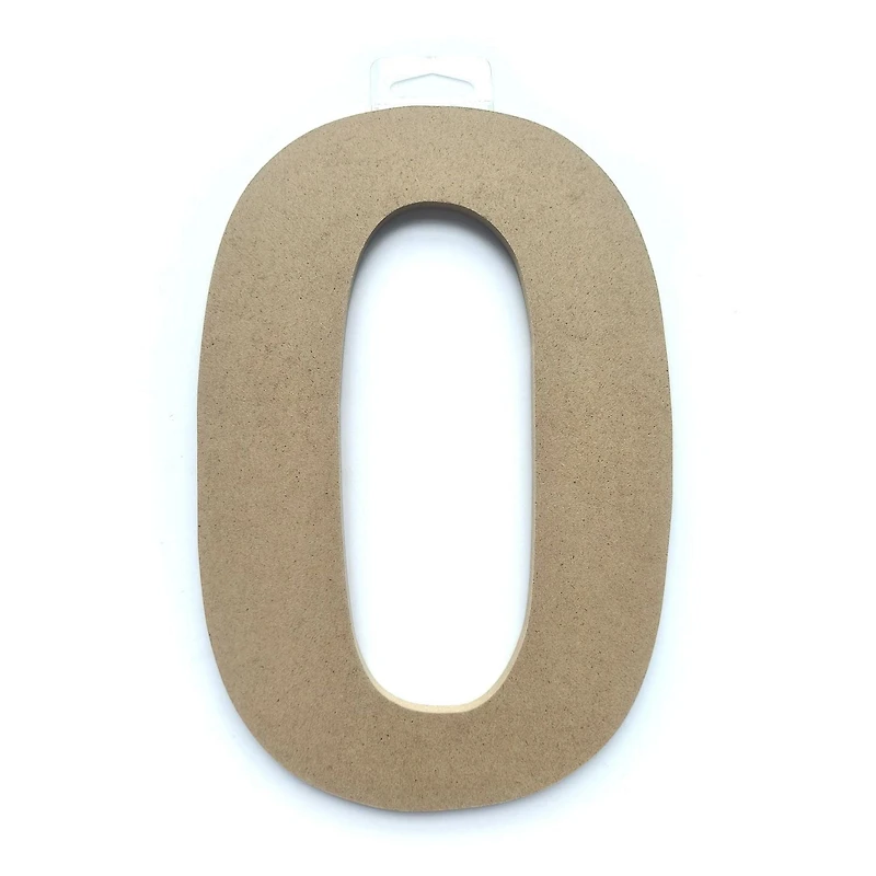 Lerman decor's wood letter O, Wood letter O
