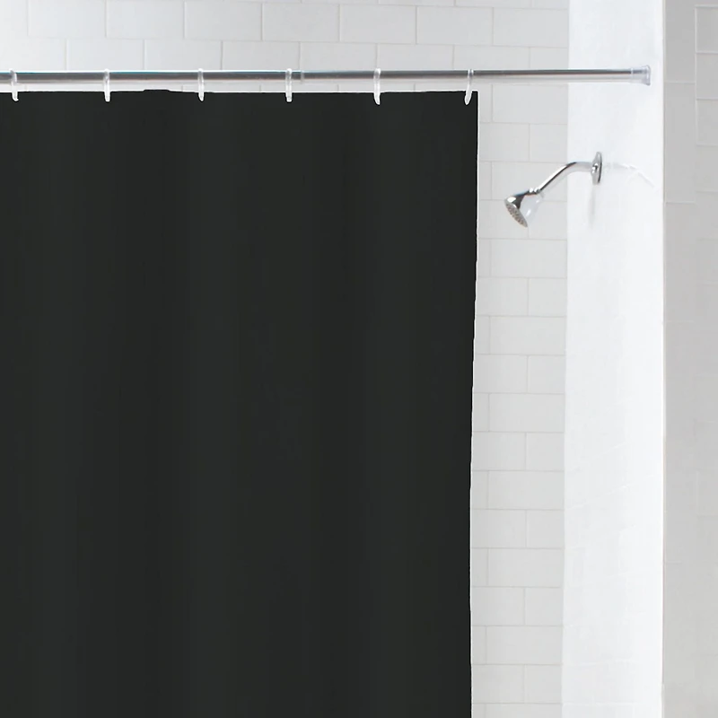 Hometrends 100% Waterproof Fabric Shower Curtain or Liner, 70" x 72"