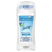 Invisible en bâton Secret sans aluminium, parfum Nénuphar clair, 68 g