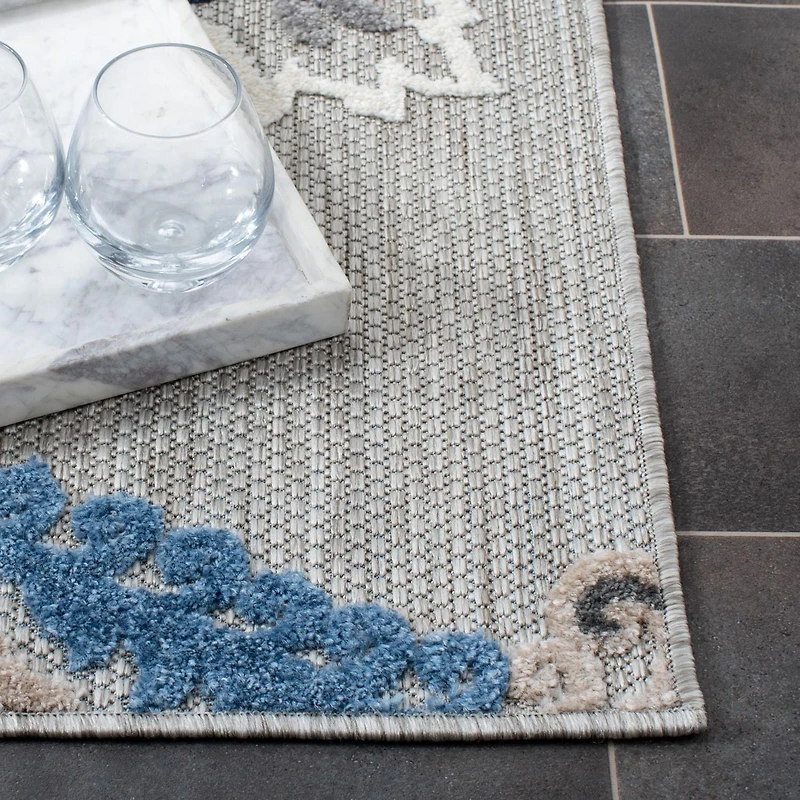 Safavieh Cabana Kuzman Floral Outdoor Area Rug