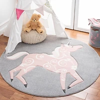 Safavieh Carousel Kids Dalach Unicorn Area Rug
