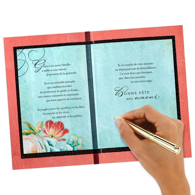 Carte religieuse de fête pour maman – Hallmark (L'Amour)