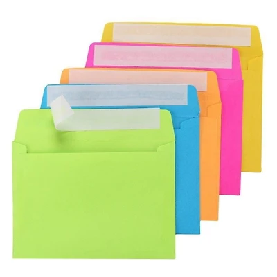 A6 Enveloppes  Couleurs Assorties  50 NITÉS A6 Enveloppes  Couleurs Assorties
