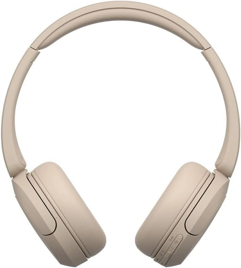 Sony WH-CH520 Wireless Headphones with Microphone - Beige