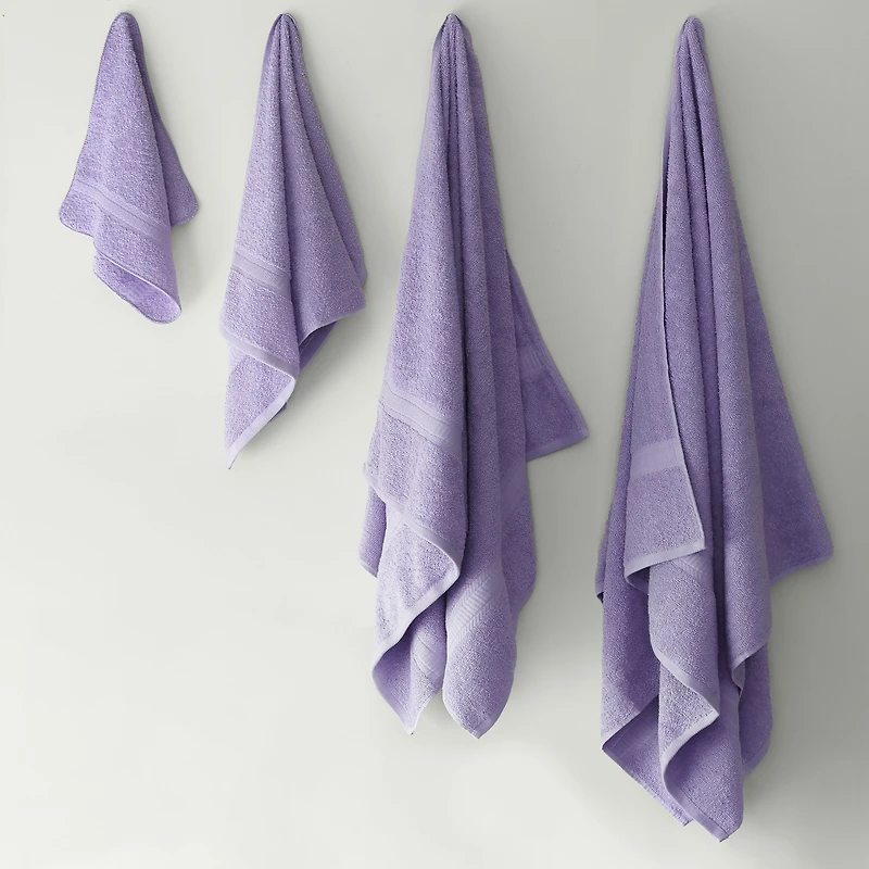 Mainstays Basics Solid Hand Towel, 100% Cotton, 16x26"