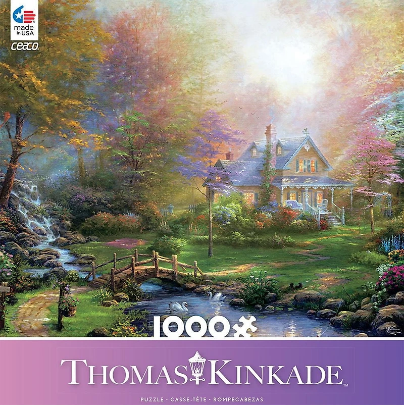Ceaco Thomas Kinkade - A Mother's Perfect Day Casse-tête, (Casse-tête de 1000 morceaux)