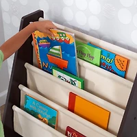 KidKraft Sling Bookshelf - Natural & Espresso