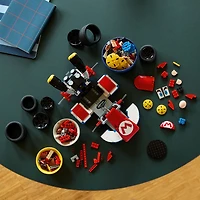 LEGO Super Mario: Mario Kart – Mario & Standard Kart 3D Puzzle for Adults - DIY Book Shelf & Room Decor for Men & Women, Ages 18+ - Arts & Crafts for Adult Gamers - Birthday Gift Idea - 72037