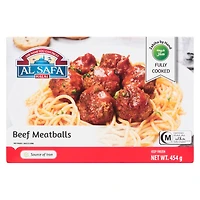 Boulettes de viande de boeuf cuit Al Safa Halal 454g