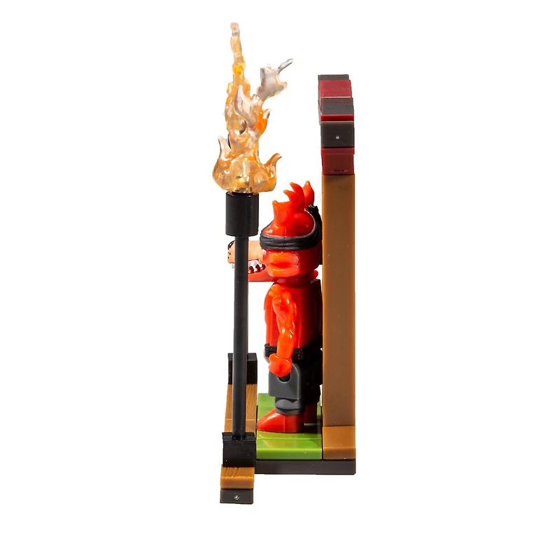 McFarlane Five Nights at Freddy's Le Temple du Renard avec Samurai Foxy Ensemble Micro