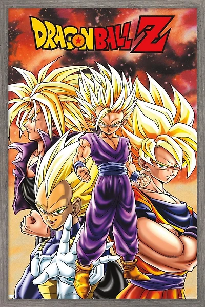Dragon Ball Z - Saiyans Wall Poster