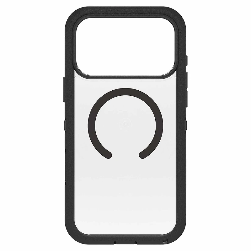 OtterBox Defender Pro XT Clear MagSafe Case w/Camera Control Dark Side (Black) for iPhone 17( Pro 6.3)