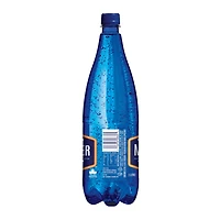 Montellier Eau de source naturelle gazeuse à la clémentine 1 L, Bouteille