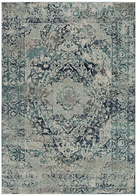 SAFAVIEH Madison Willoughby Overdyed Floral Area Rug