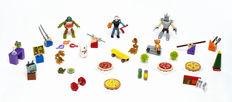 MEGA BLOKS Teenage Mutant Ninja Turtles Advent Calendar Building Set
