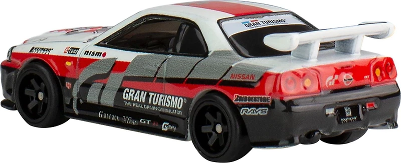 Hot Wheels Retro Entertainment 1:64 Scale Nissan Skyline GT-R (BNR34), Fast & Furious Die-Cast Toy Car