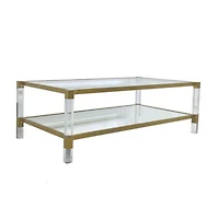 TABLE BASSE NERO COULEUR ARGENT