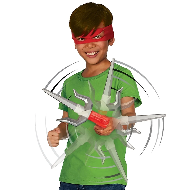 Teenage Mutant Ninja Turtles Spin Attack Raphael Action Figure