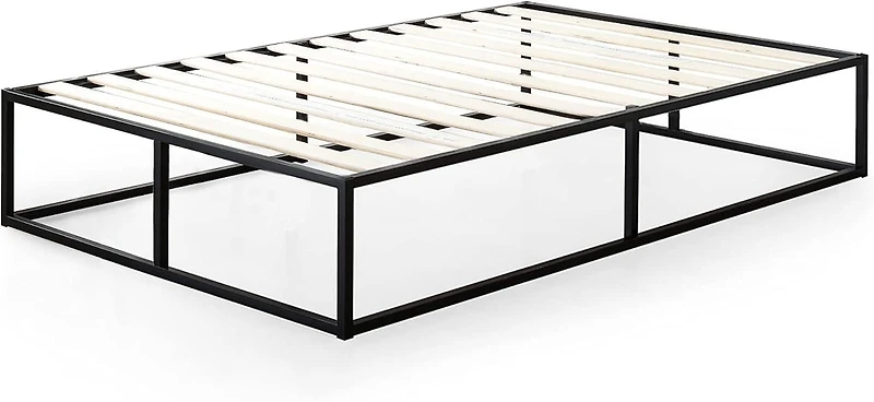 Zinus Joseph 14 inch Black Metal Platform Bed Frame