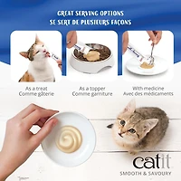 Gâterie à lécher Catit Smooth & Savoury, Arôme de poulet et foie, 4pk 4 x 15g