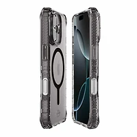 ITSKINS Hybrid_R Vapor MagSafe Case Smoke for iPhone 17